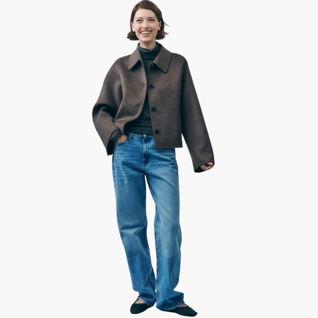 BerlinGlamour | Damesjas met oversized pasvorm en knoopsluiting 2