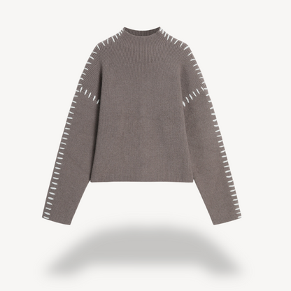 BerlinGlamour | Damestrui met breipatroondetails 2