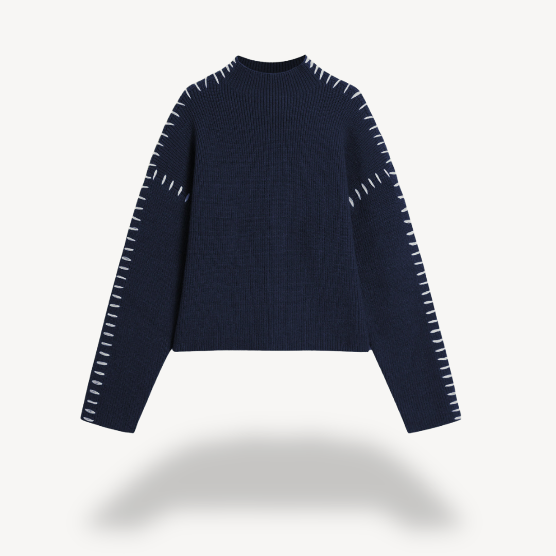 BerlinGlamour | Damestrui met gebreid steekdetail 4