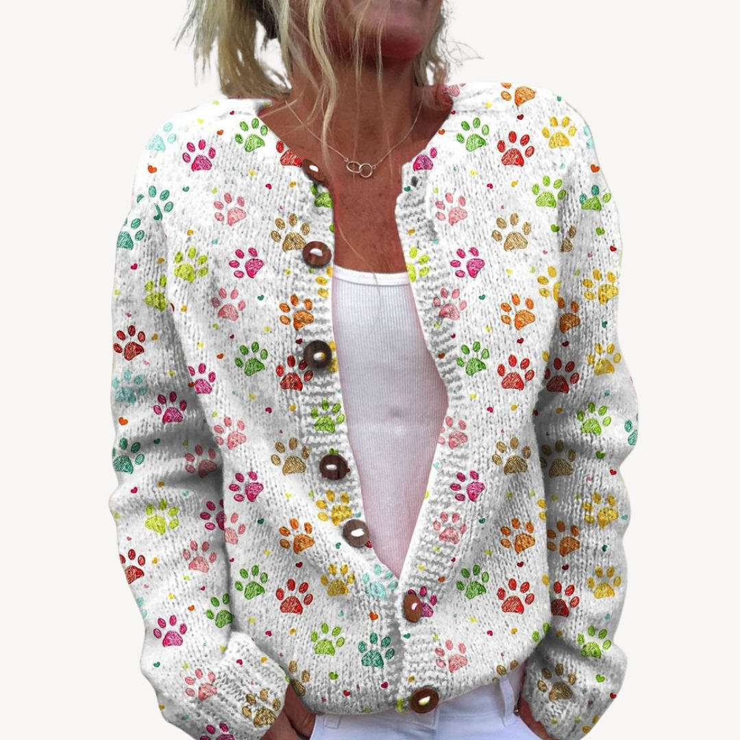 BerlinGlamour | Damesvest met bloemenborduursel 2