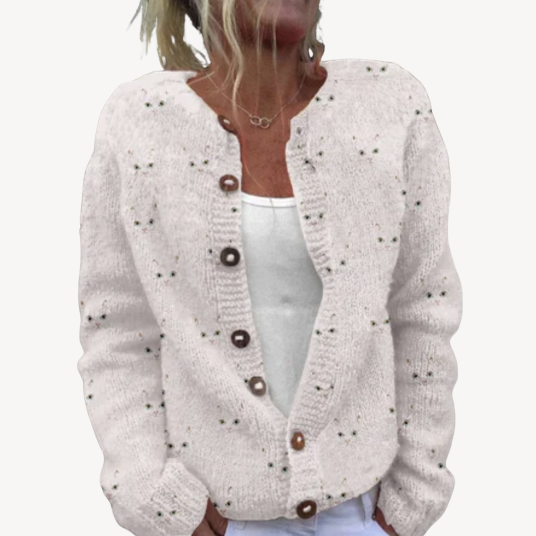 BerlinGlamour | Damesvest met bloemenborduursel 7