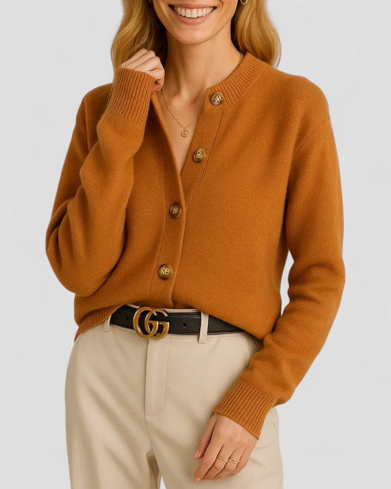 BerlinGlamour | Damesvest met knoopsluiting 0