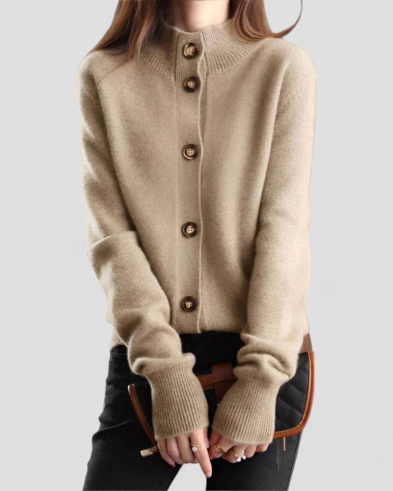 BerlinGlamour | Damesvest met knoopsluiting 2