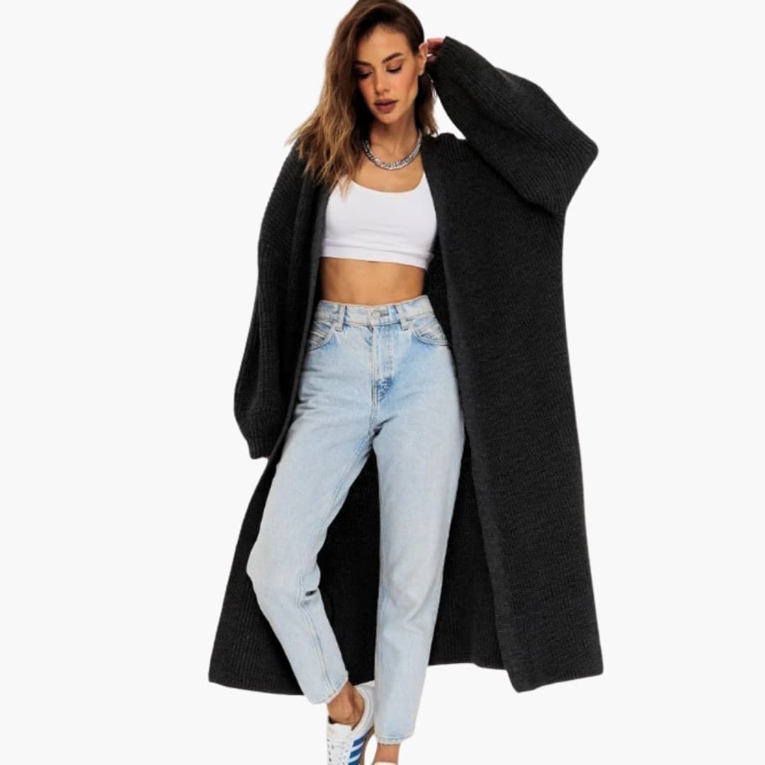 BerlinGlamour | Damesvest met open voorkant 1