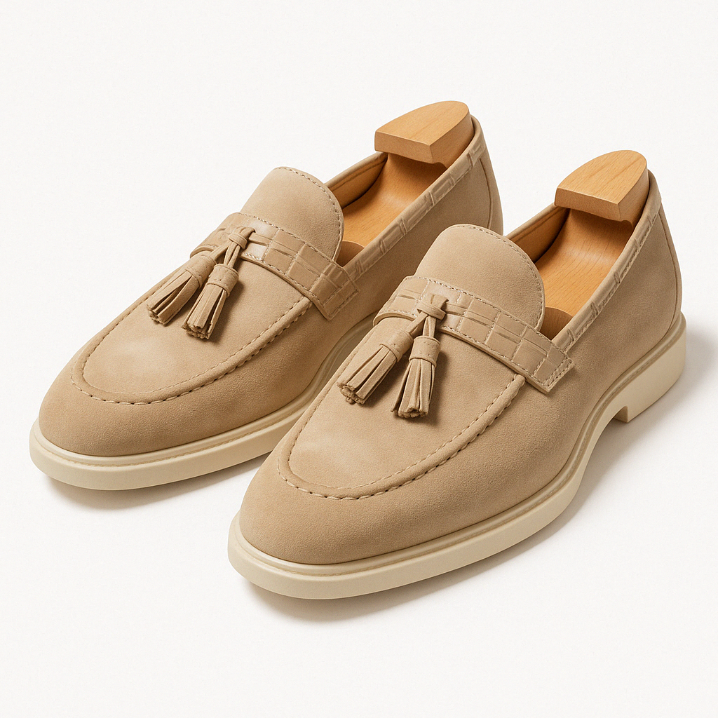 BerlinGlamour | Darce Hybrid Loafers in Suède 0