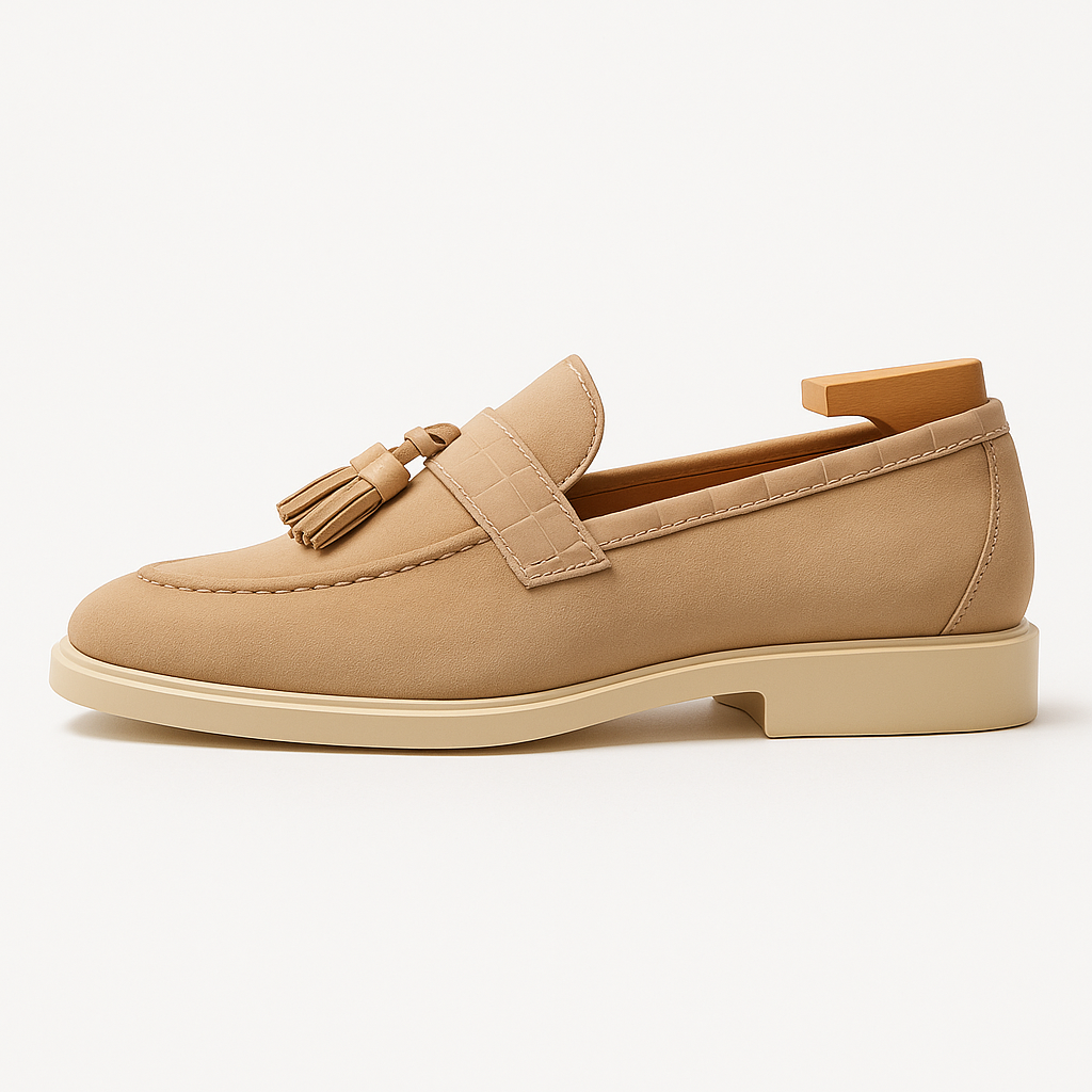 BerlinGlamour | Darce Hybrid Loafers in Suède 1