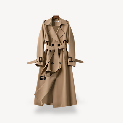 BerlinGlamour | Double-breasted trenchcoat voor dames 1