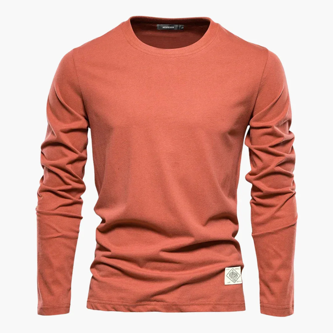 BerlinGlamour | Elegant T-shirt met lange mouwen voor heren 3