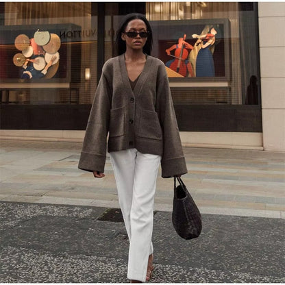 BerlinGlamour | Elegante korte cardigan voor dames 7