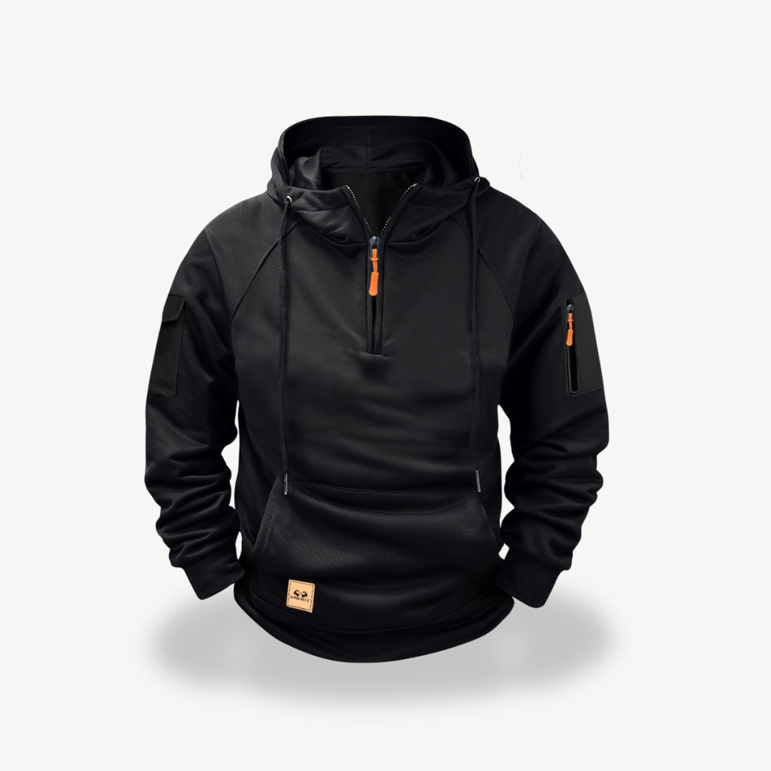 BerlinGlamour | Fleece hoodie voor heren 1