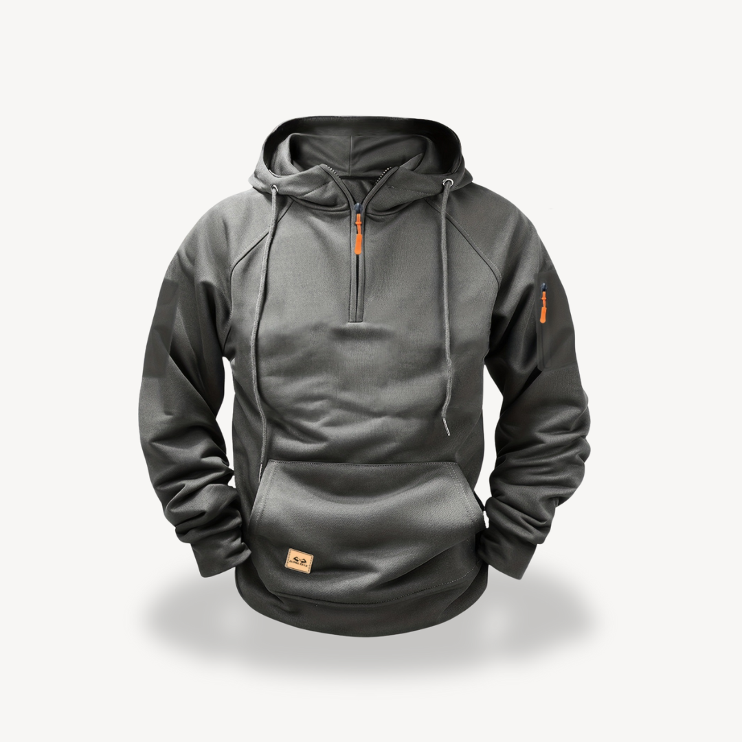 BerlinGlamour | Fleece hoodie voor heren 5