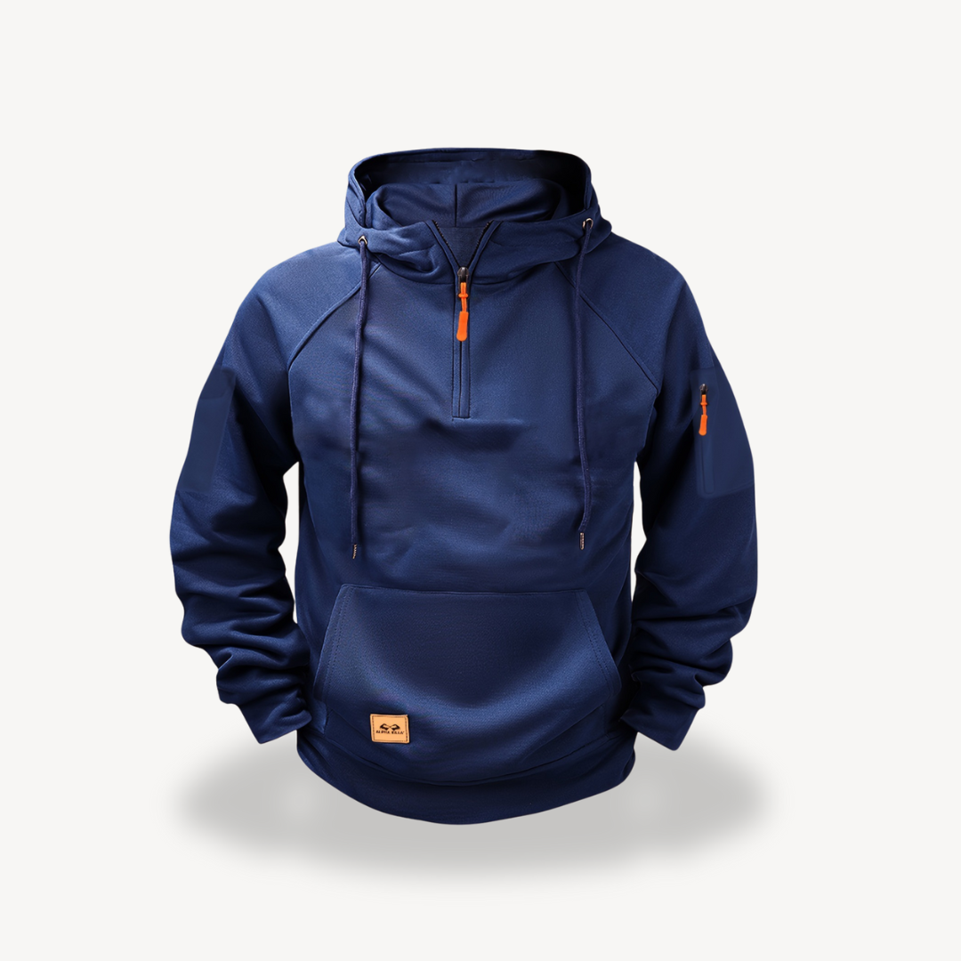 BerlinGlamour | Fleece hoodie voor heren 6
