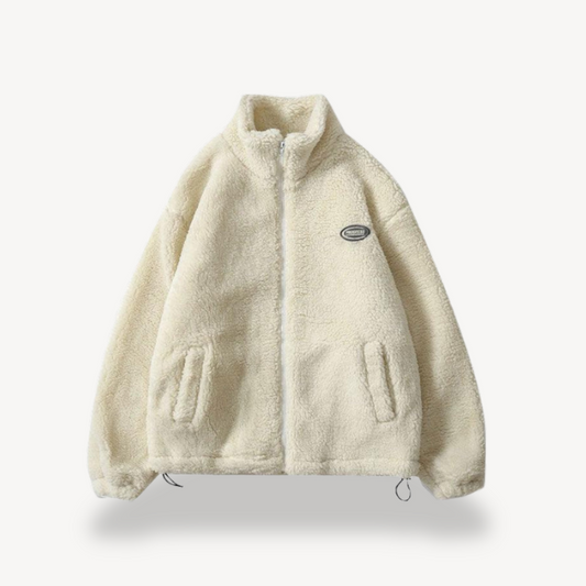 BerlinGlamour | Fleecejack voor dames met rits 0