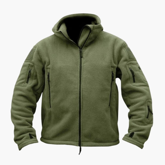 BerlinGlamour | Fleecejack voor heren met rits 0