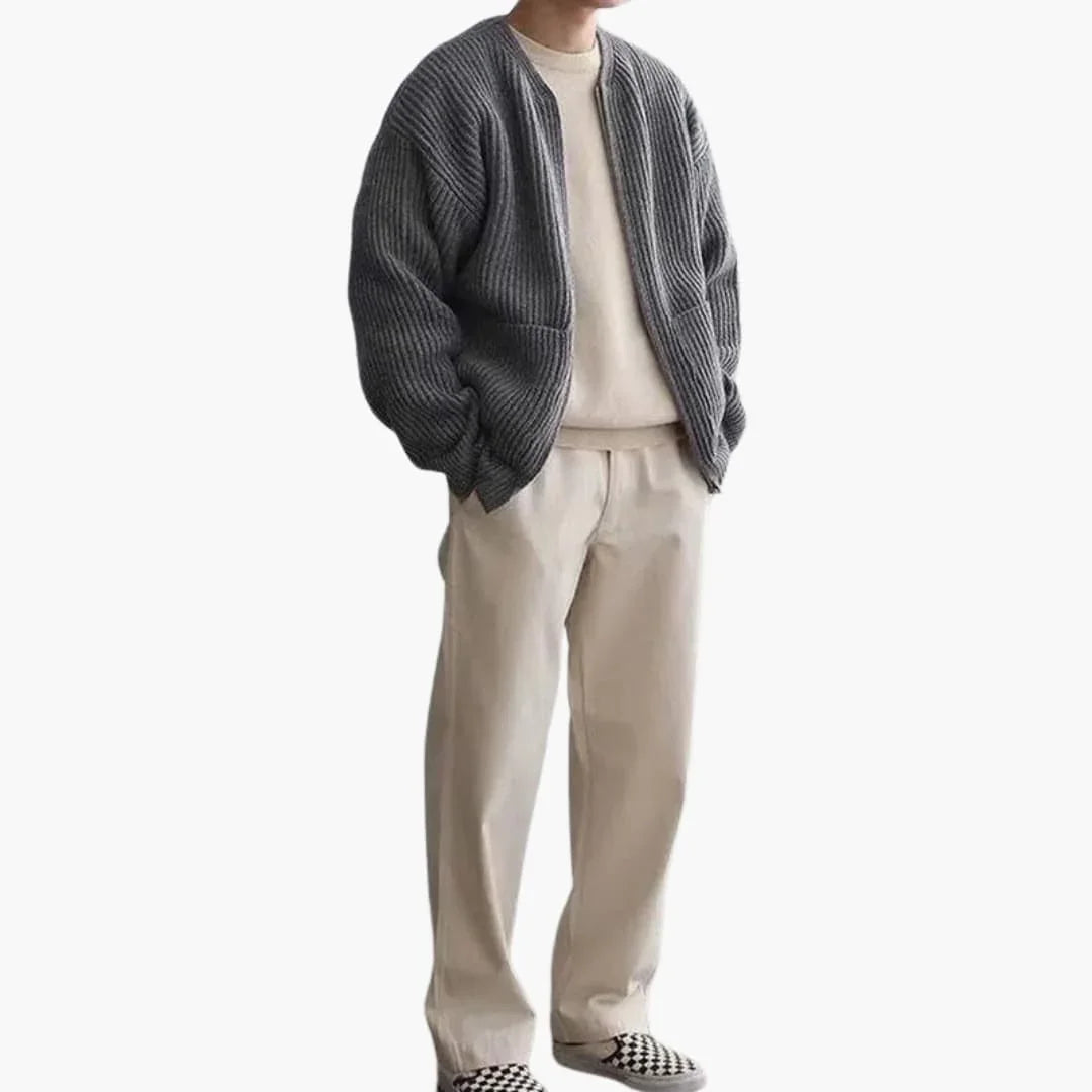 BerlinGlamour | Gebreid vest voor heren 4