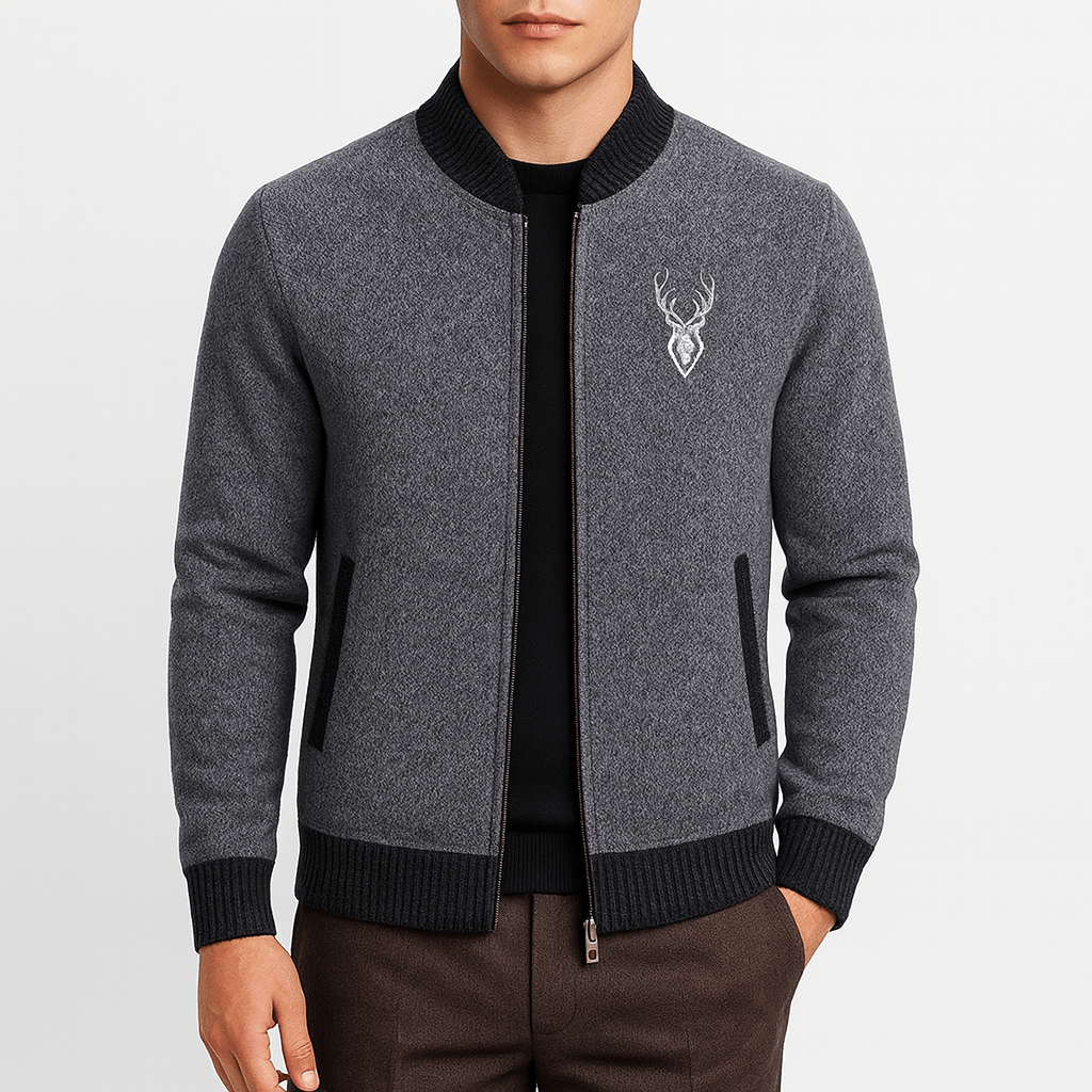 BerlinGlamour | Gebreide sweater met rits 3