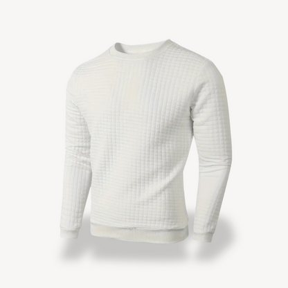 BerlinGlamour | Gebreide sweater met textuur voor heren 3