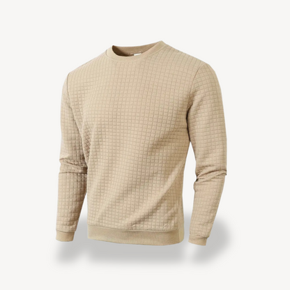 BerlinGlamour | Gebreide sweater met textuur voor heren 5