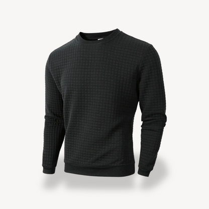 BerlinGlamour | Gebreide sweater met textuur voor heren 7