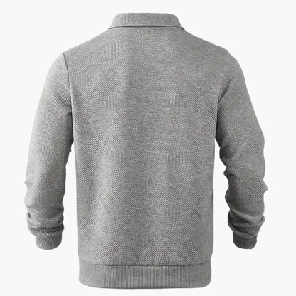 BerlinGlamour | Gebreide trui met geometrisch patroon voor heren 8