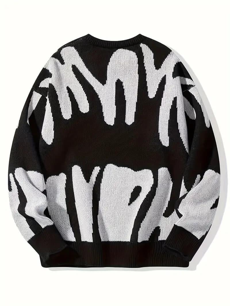 BerlinGlamour | Gebreide truien met patroon voor heren 8
