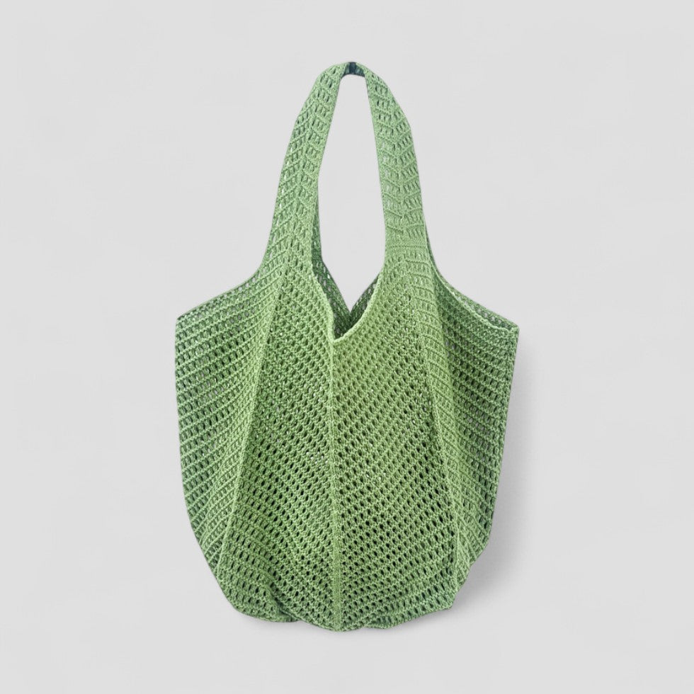 BerlinGlamour | Gehaakte schoudertas, zomerse strandhandtas 4