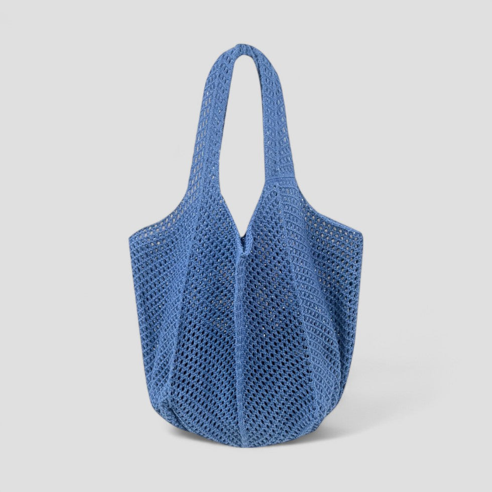 BerlinGlamour | Gehaakte schoudertas, zomerse strandhandtas 5