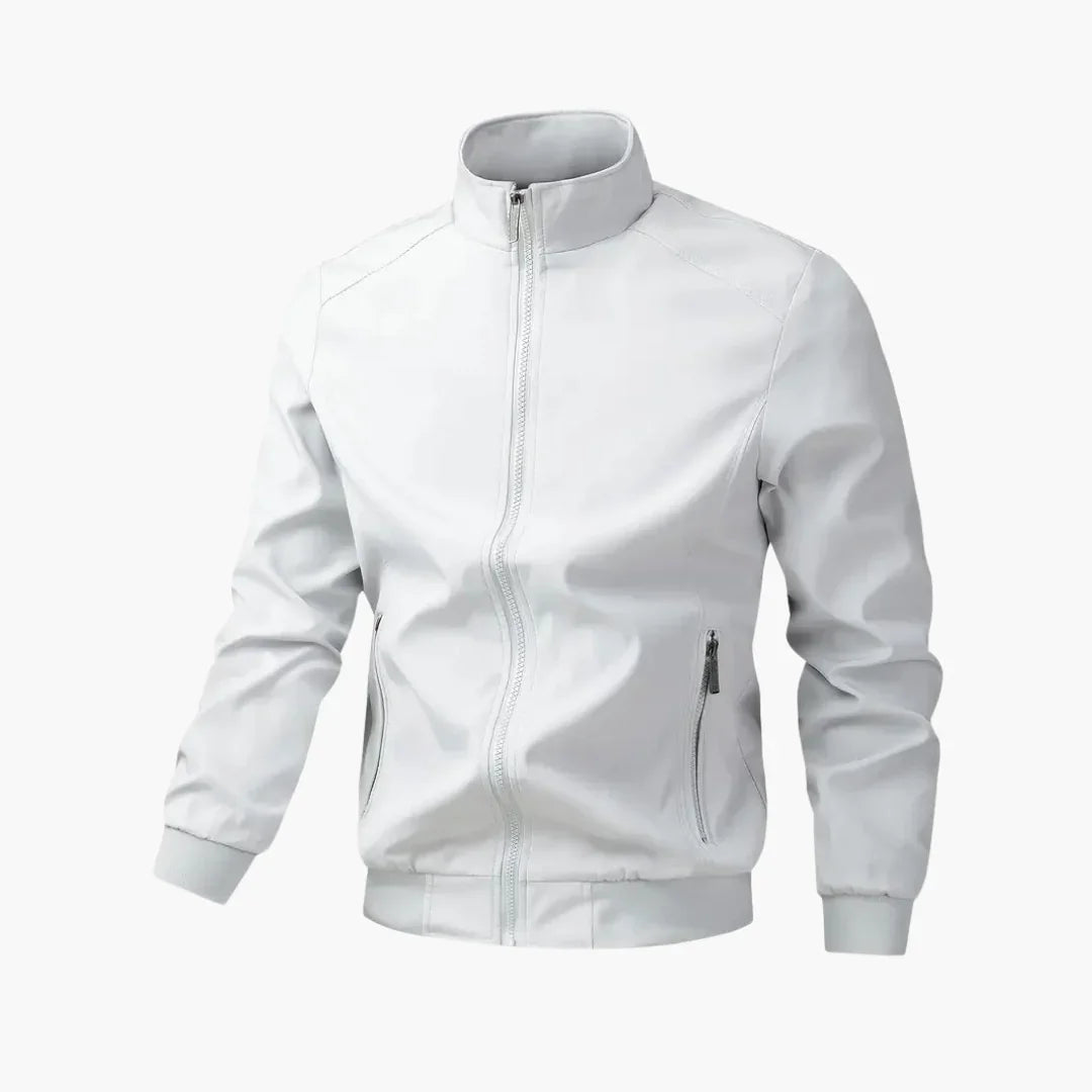 BerlinGlamour | Geribbeld bomberjack met rits voor heren 10