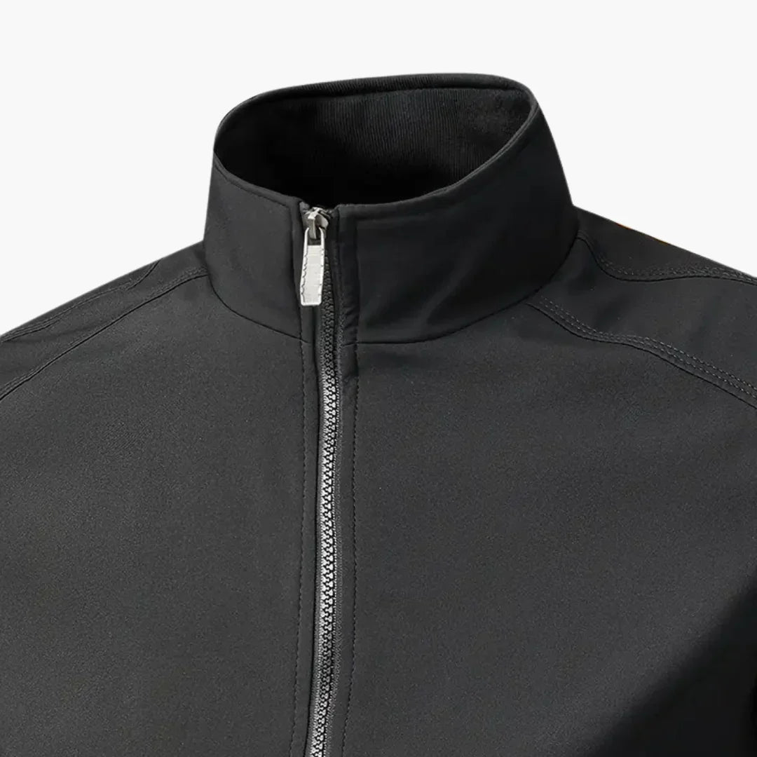 BerlinGlamour | Geribbeld bomberjack met rits voor heren 2