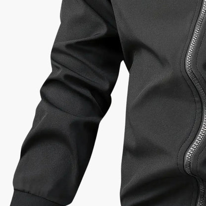 BerlinGlamour | Geribbeld bomberjack met rits voor heren 3