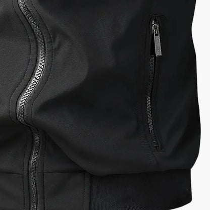 BerlinGlamour | Geribbeld bomberjack met rits voor heren 4