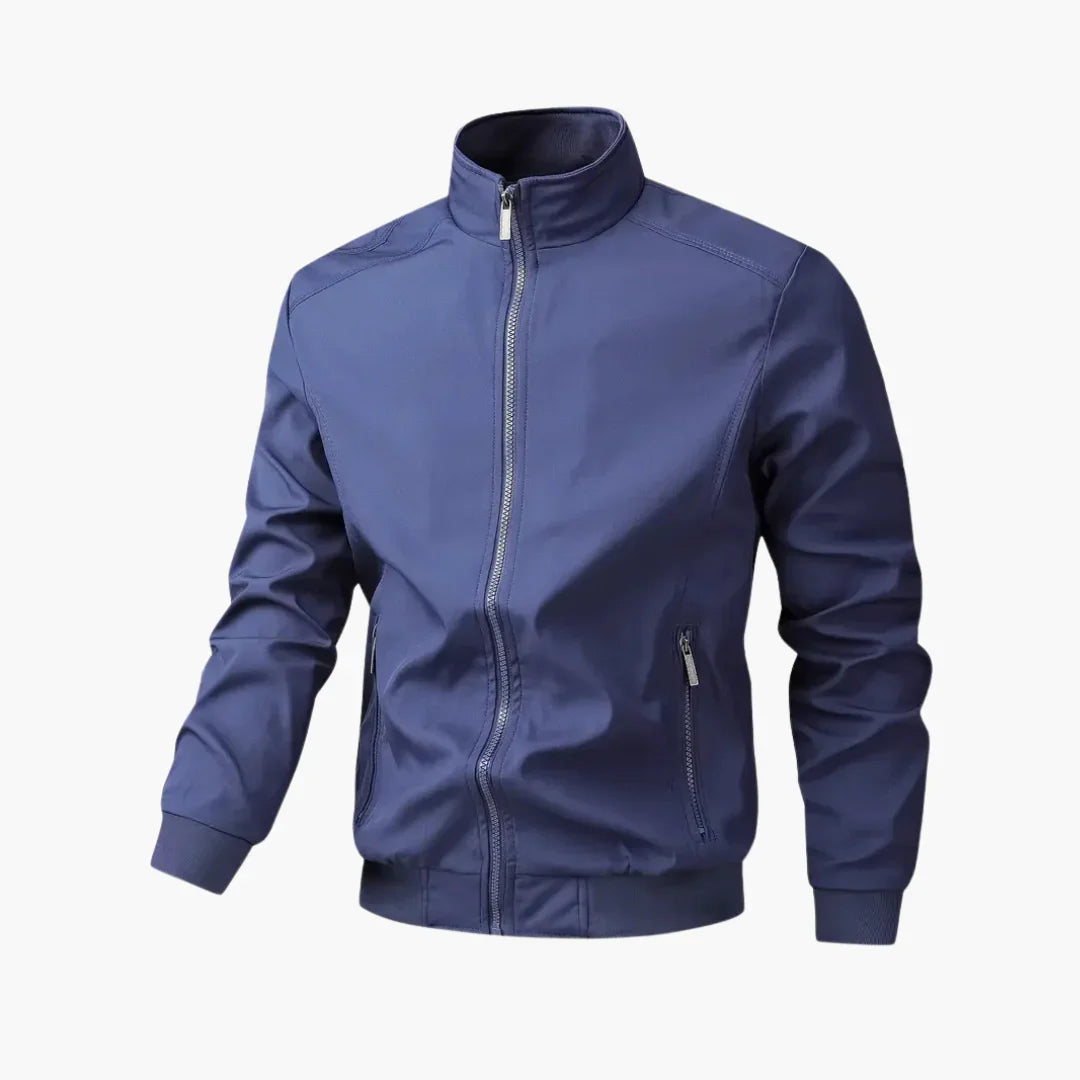 BerlinGlamour | Geribbeld bomberjack met rits voor heren 5