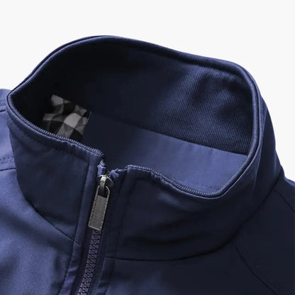 BerlinGlamour | Geribbeld bomberjack met rits voor heren 8