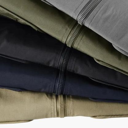 BerlinGlamour | Geribbeld bomberjack met rits voor heren 8