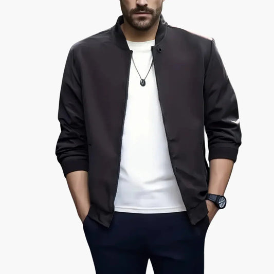 BerlinGlamour | Geribbeld bomberjack voor heren 0