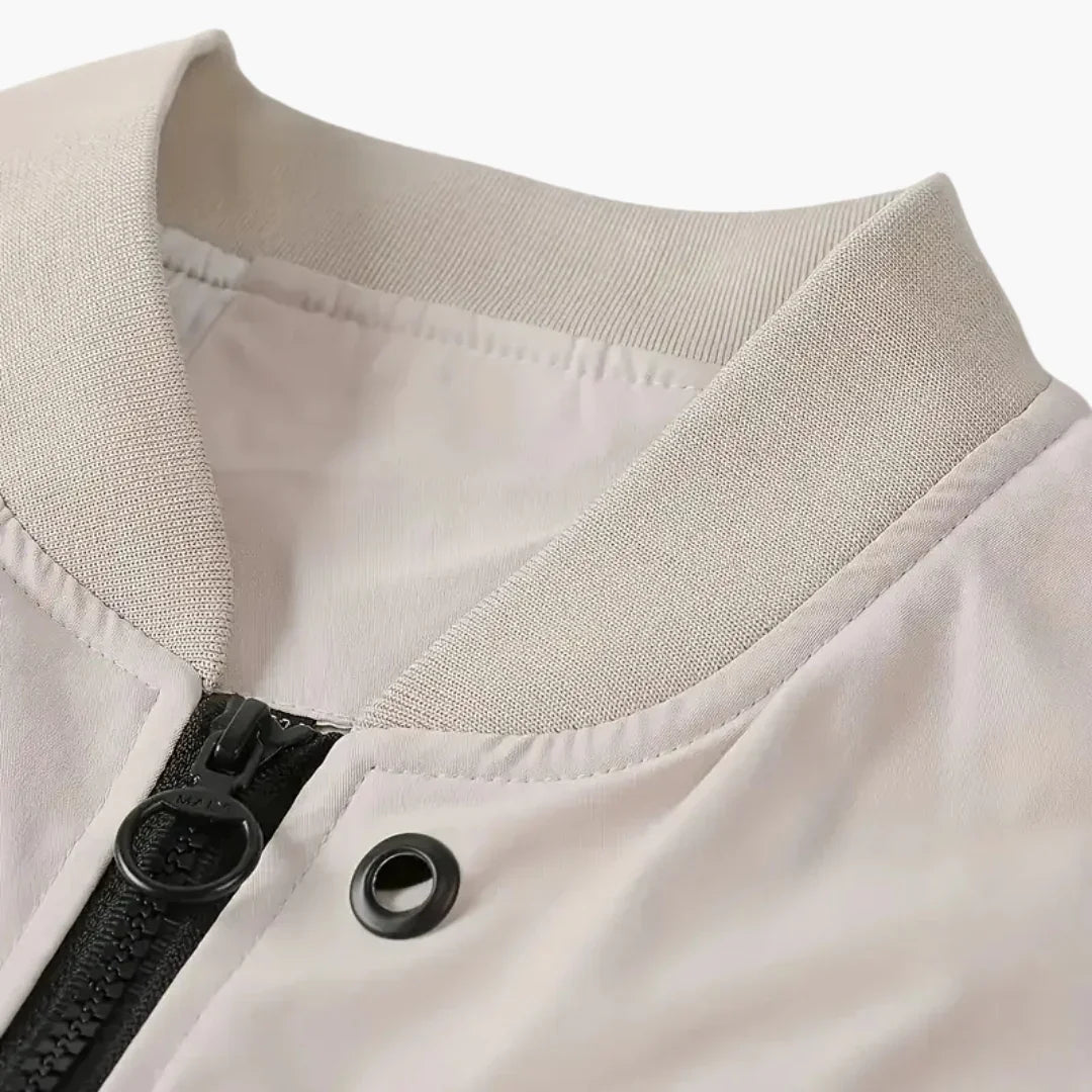 BerlinGlamour | Geribbeld bomberjack voor heren 8