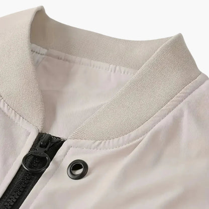 BerlinGlamour | Geribbeld bomberjack voor heren 8