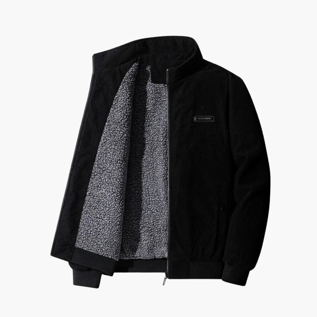 BerlinGlamour | Geribbeld retrojack voor heren 5