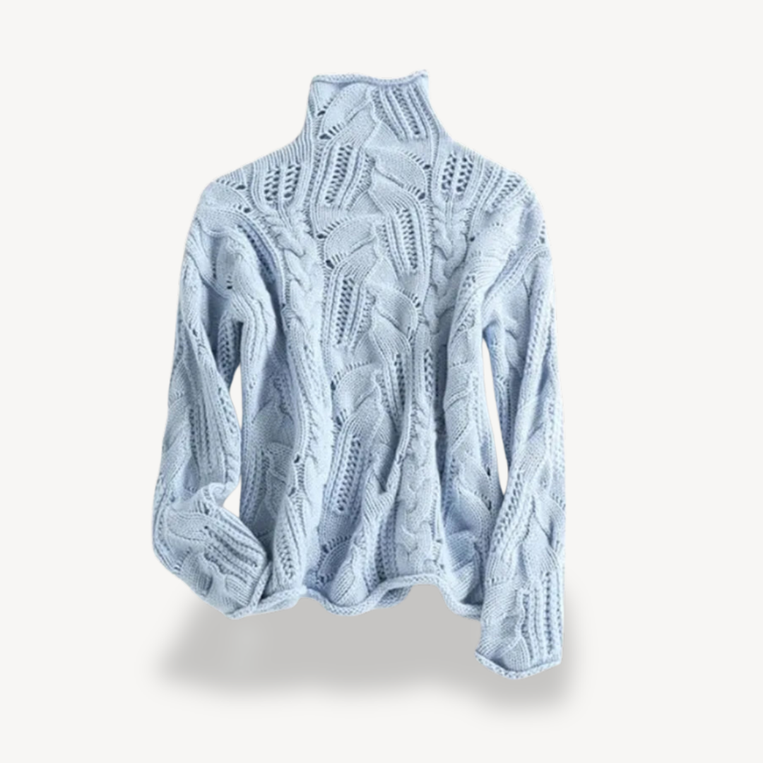 BerlinGlamour | Geribbelde coltrui voor dames 1