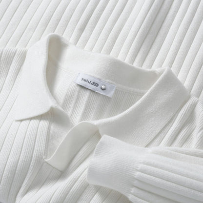 BerlinGlamour | Geribbelde polotrui voor heren 3