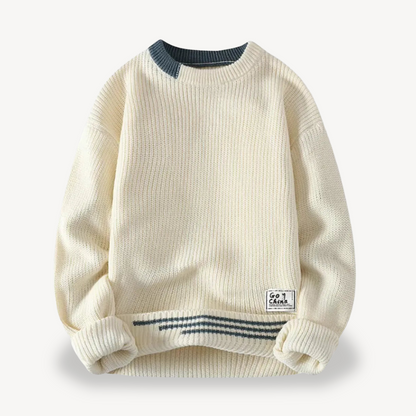 BerlinGlamour | Geribbelde trui voor heren 3