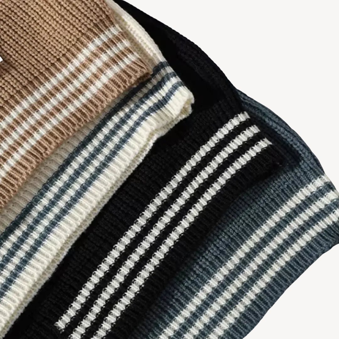 BerlinGlamour | Geribbelde trui voor heren 6