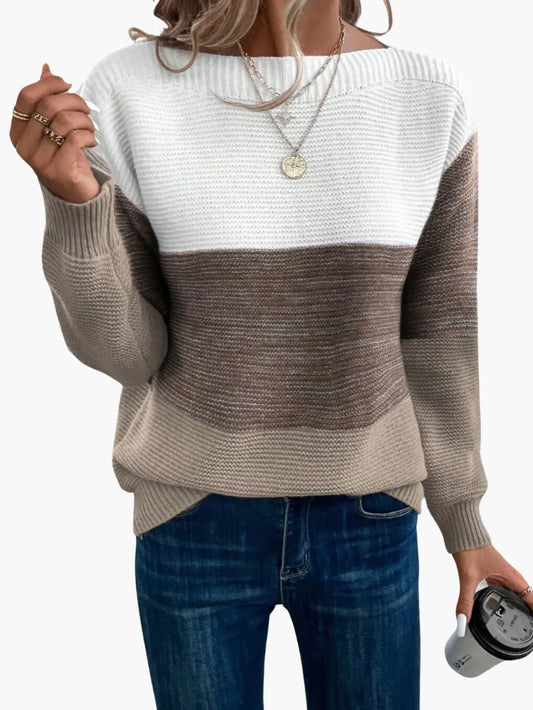 BerlinGlamour | Geribbelde wintertrui voor dames 0