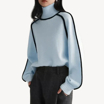 BerlinGlamour | Gestreepte coltrui voor dames 2