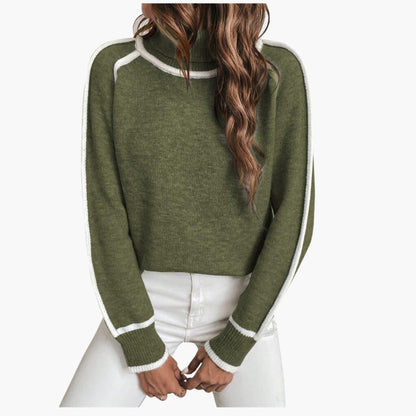 BerlinGlamour | Gestreepte coltrui voor dames 3