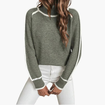 BerlinGlamour | Gestreepte coltrui voor dames 4