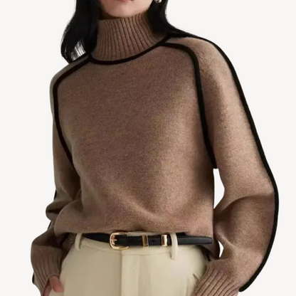 BerlinGlamour | Gestreepte coltrui voor dames 4