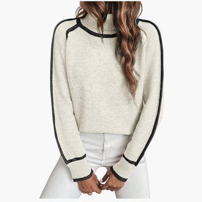 BerlinGlamour | Gestreepte coltrui voor dames 8