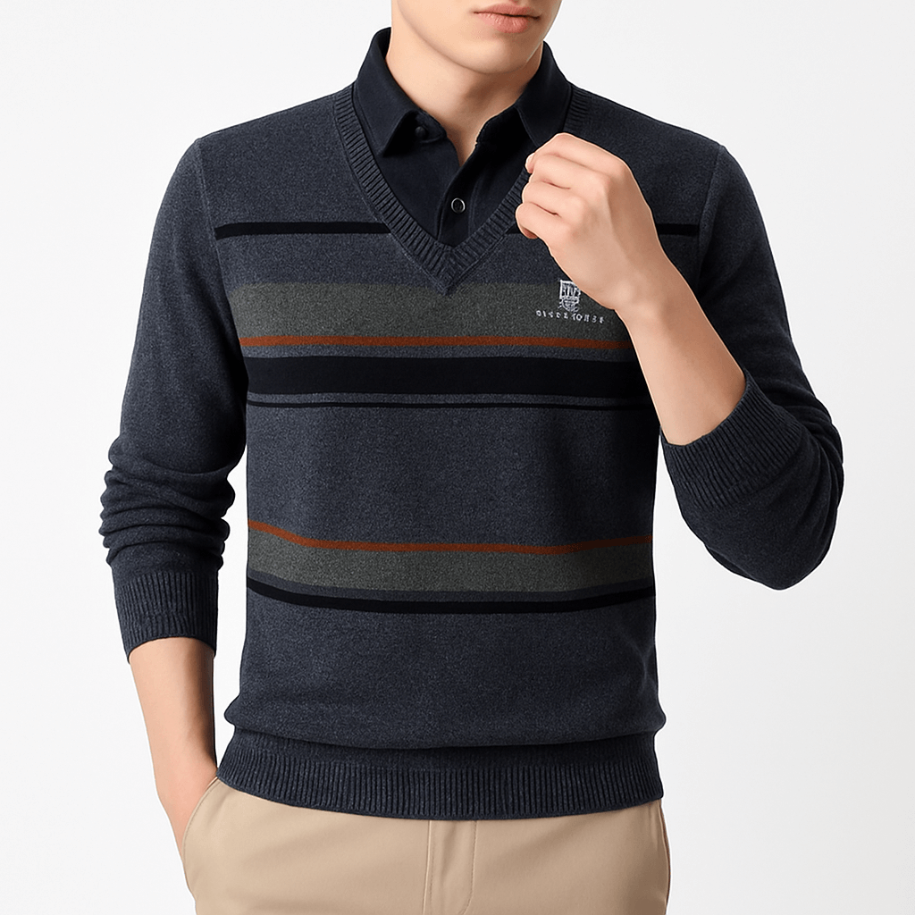 BerlinGlamour | Gestreepte trui 2