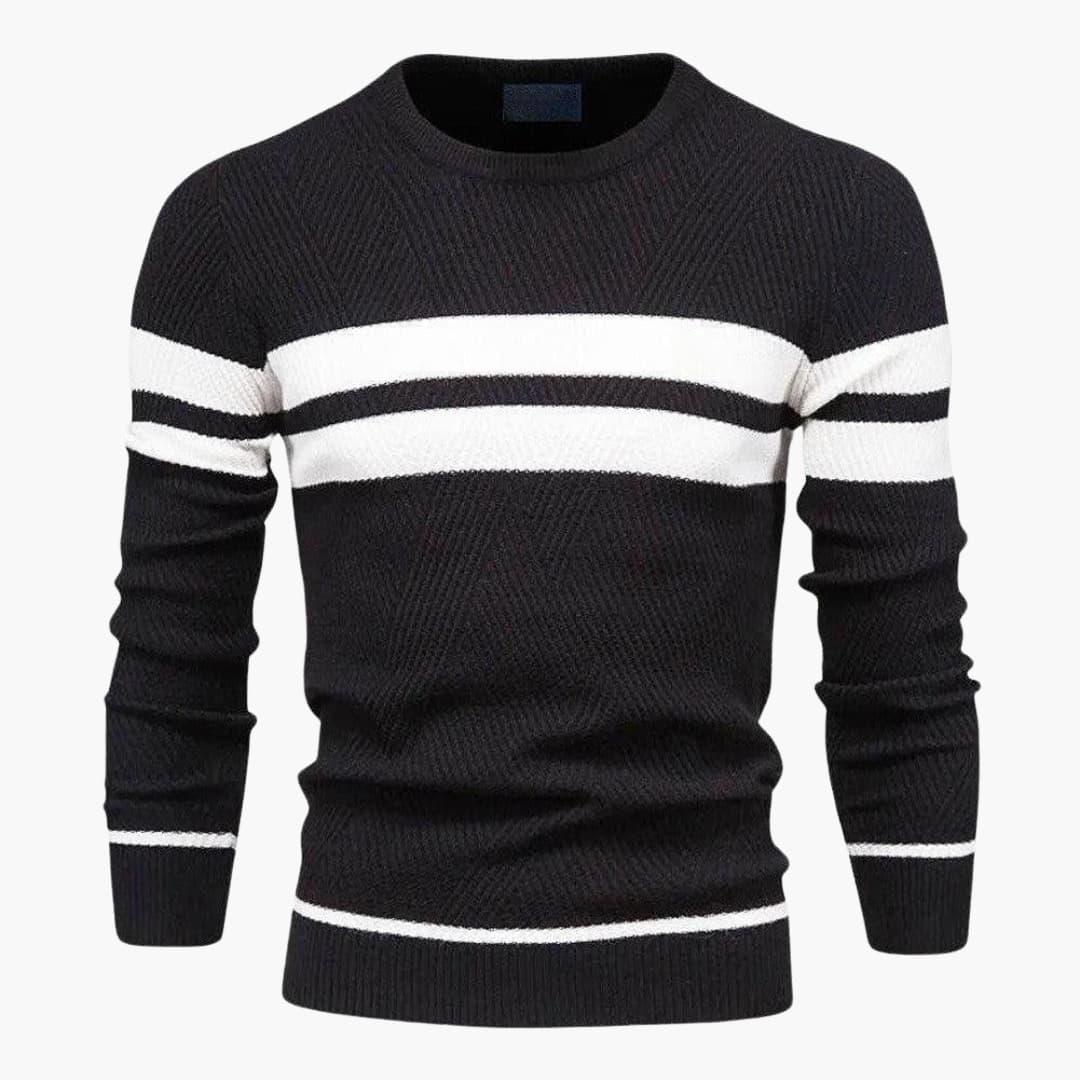BerlinGlamour | Gestreepte trui voor heren 1